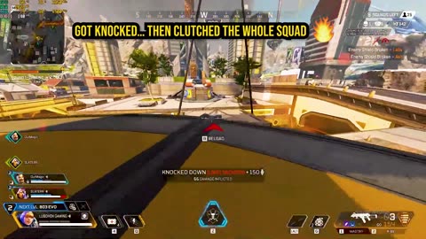 Wattson Clutch on World’s Edge ⚡🔥 | Apex Legends