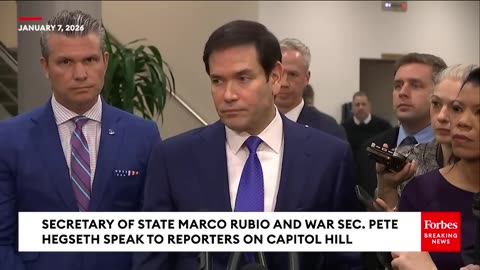 Rubio And Hegseth Give Update On U.S. Posture Towards Venezuela After Maduro Capture