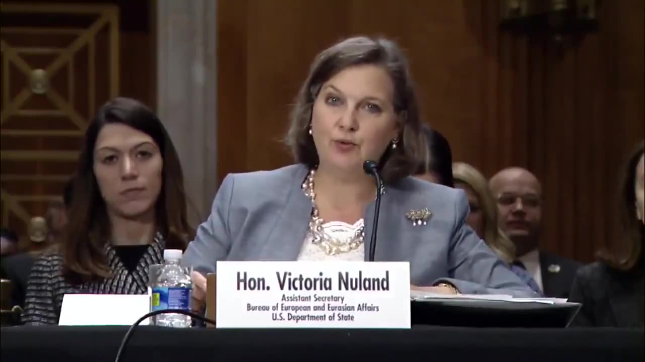 Victoria Nuland in 2016 openly testifying before Congress how deep the US was in running Ukraine’s government