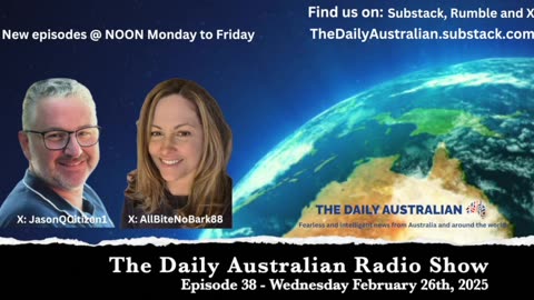 The Daily Australian Radio Show Ep 38