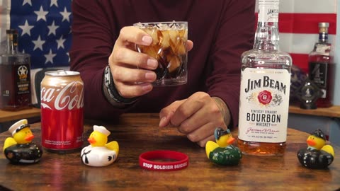 Gilbert Barrioz Sr - Jim Beam White Label & Coke Vanilla Soda