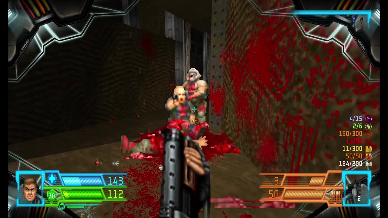 Project Brutality - Doom II Master Levels - Ultra Violence - The Fistula - 100% completion