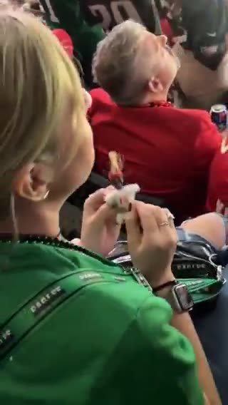 Eagles Fan's Voodoo Ritual Targets Patrick Mahomes During Super Bowl