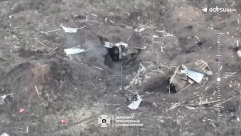 Hawks of the Kharkiv Border Detachment destroyed 2 shelters, 4 positions,