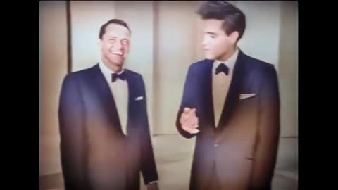 Frank Sinatra and Elvis Presley duet on The Frank Sinatra Show (1960)