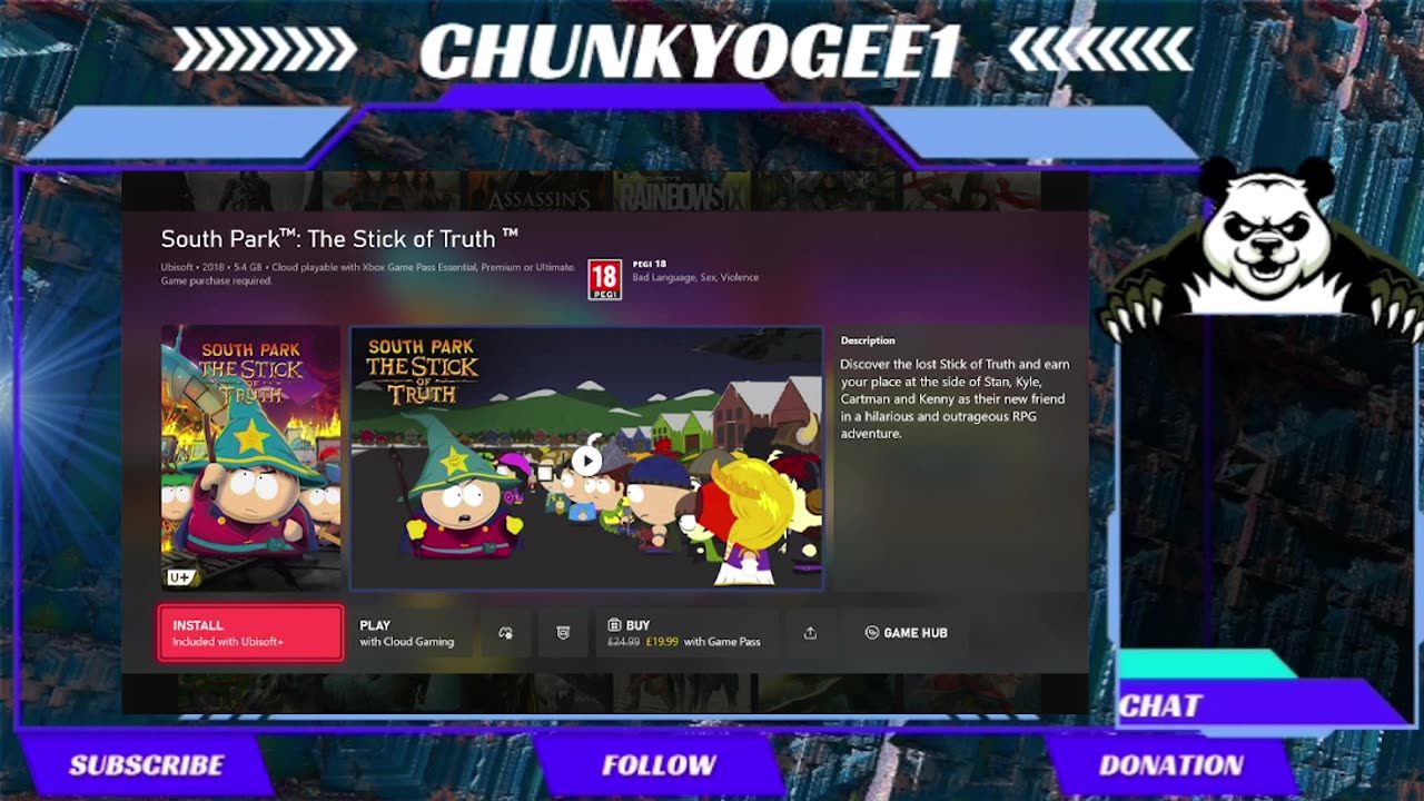 come and watch chunky die