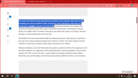 Mulher é condenada a oito anos de prisão por agredir mais de 20 bebês em creches em Londres