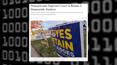 PA Supreme Court Retains All 3 Democrat Judges