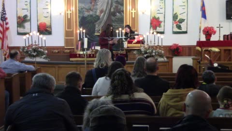 Christmas Eve Candlelight Service at Palo Congregational Church