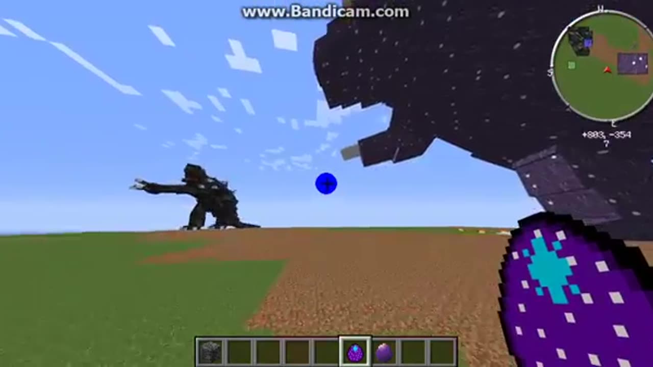 Minecraft Mob Battle Ursa MAJOR Vs Mobzilla