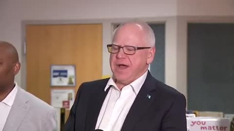 Governor Tim Walz upset at Trump over cutting staff at the DOE.