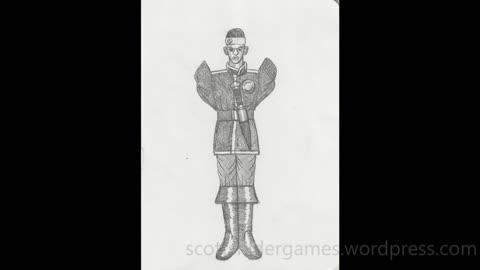 Soldier Pencil Sketch Video #18 (10-17-2025)
