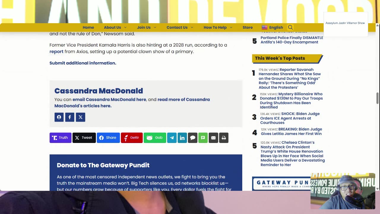 Asseylum Justin Villamor Show