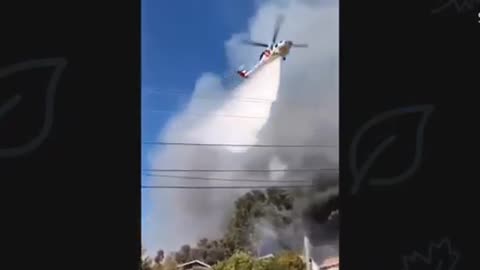 LA Fire Air Attack; Fortunate Son.