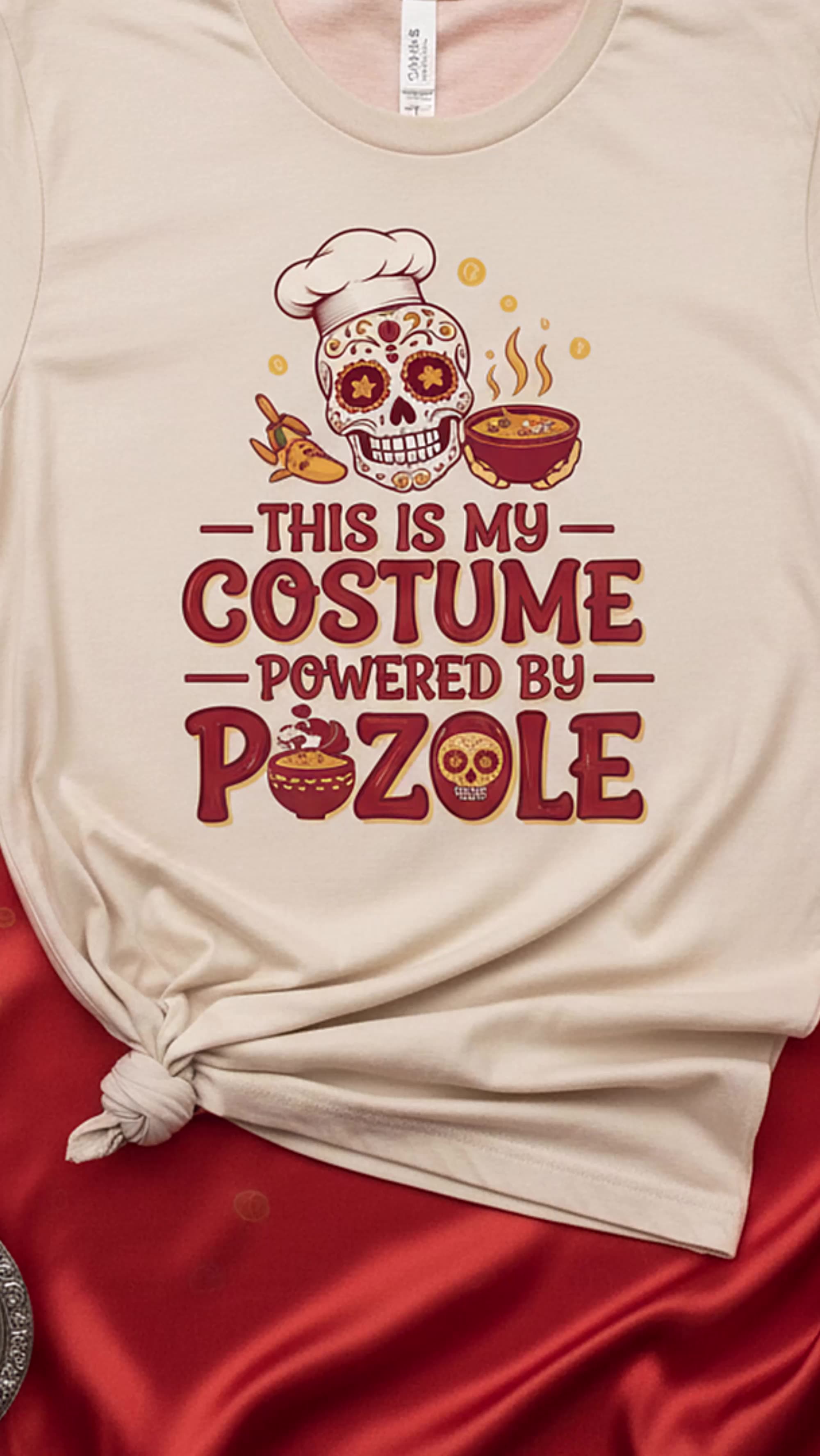 If you love pozole AND Halloween… this shirt was made for you #halloweenstyle #pozolepower