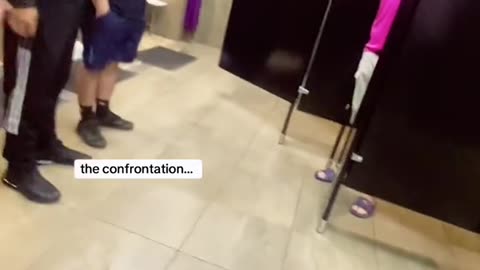 Golds Gym Womens Bathroom Trans Shadow Puppets