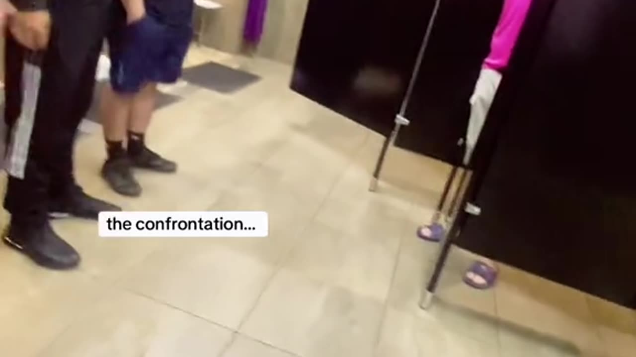 Golds Gym Womens Bathroom Trans Shadow Puppets