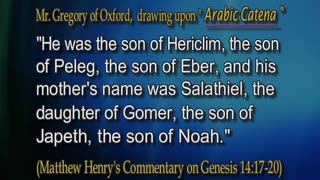 1 The Order of Melchizedek