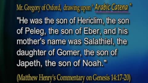 1 The Order of Melchizedek