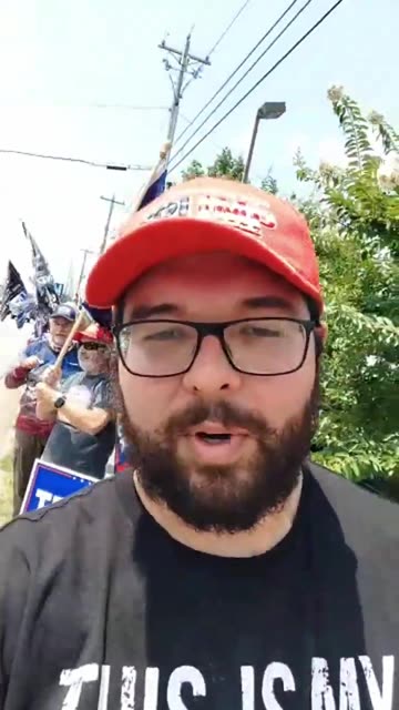 Trump supporters the day after he was shot.