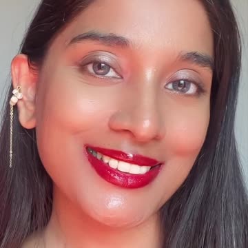 Burgundy Lipstick for Brown Skin 💄✨