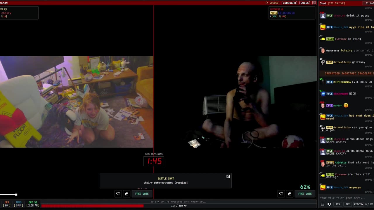 Fishtank.live Battle Chat open beta P38