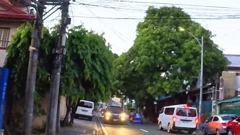 Fine Neighborhood on Mapagkawanggawa Street in Quezon City, Philippines