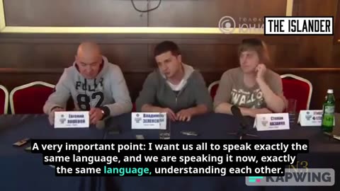 Zelensky we are one nation