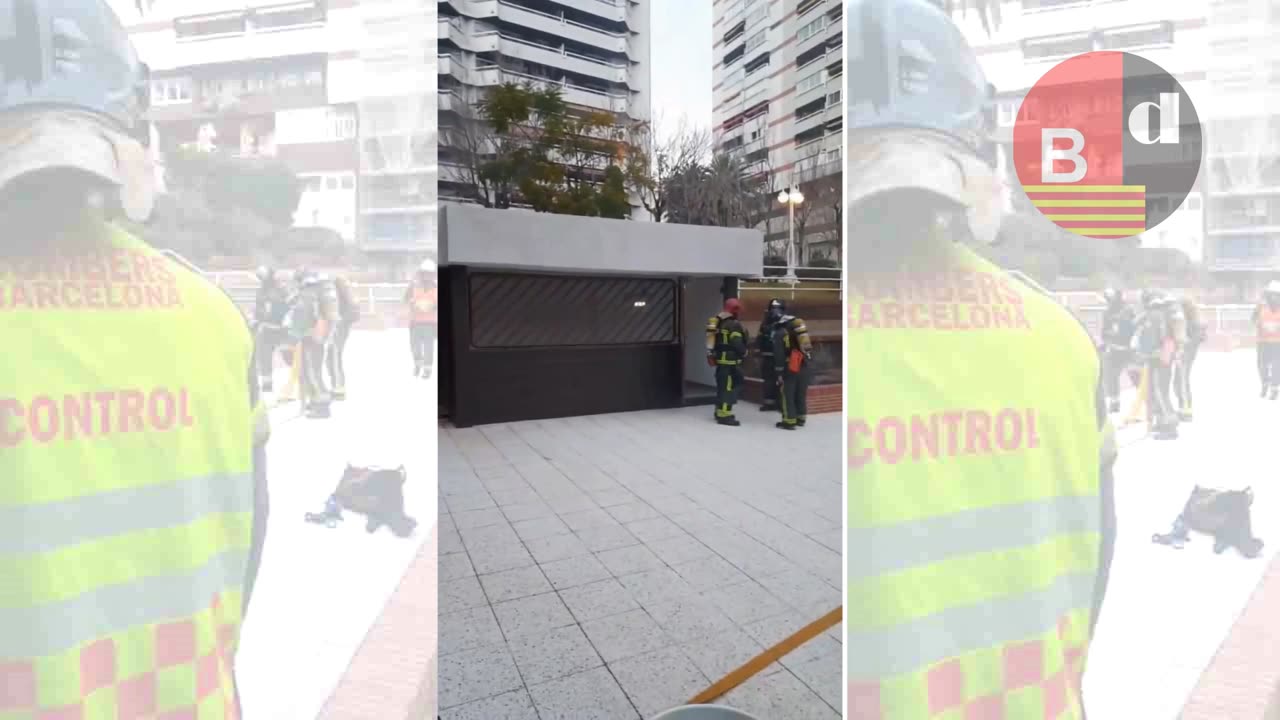 Un incendio en un transformador en Gràcia deja sin luz a más de 1.200 usuarios