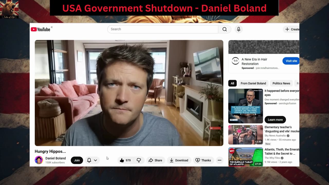 USA Government Shutdown - Daniel Boland