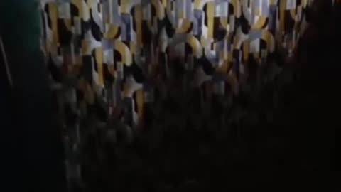 The family in the house was resting peacefully when one woman suddenly woke up.