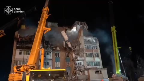 26 Dead and 12 Still Missing As Rescue Work Continues in Ukrainian City of Ternopil