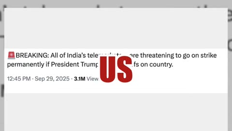 Fact Check: India's Telemarketers Did NOT Threaten To Go On Strike To Protest Trump Tariffs