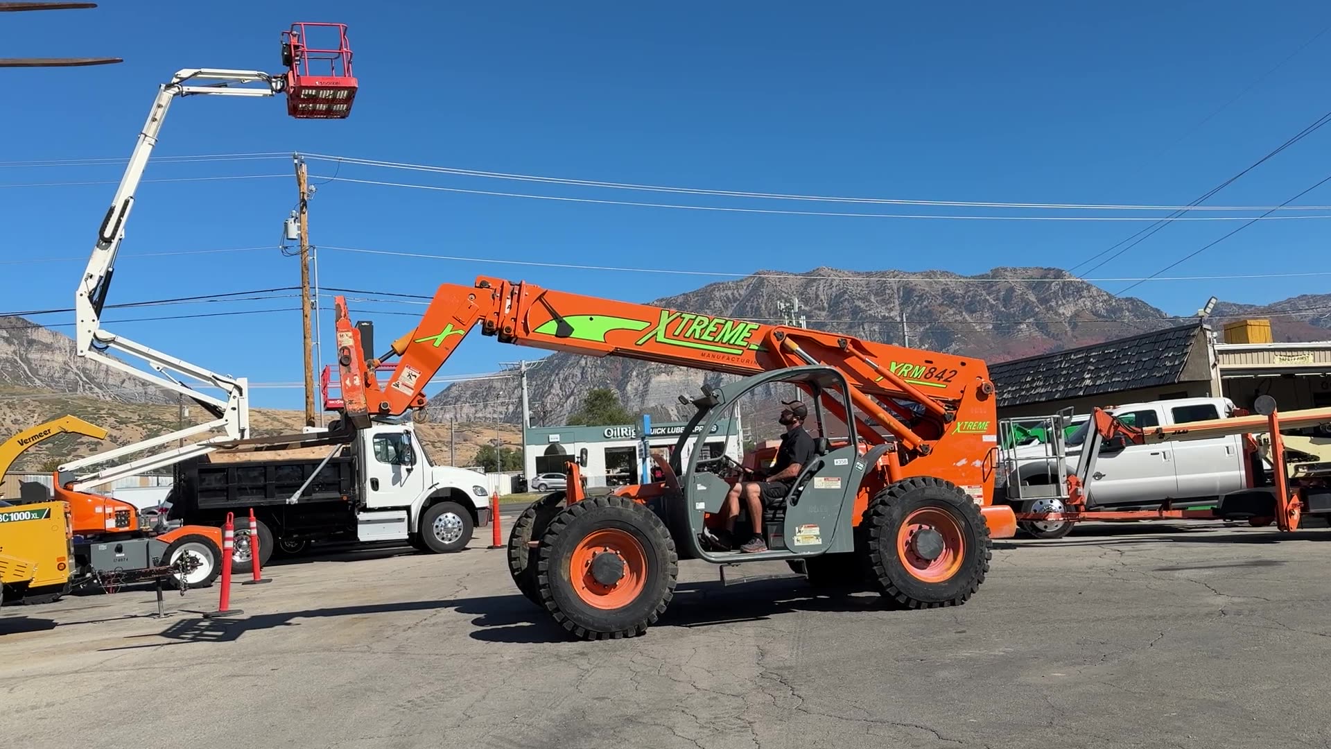 * 2008 Xtreme XRM842 Telehandler Forklift Telescopic Forward Reach