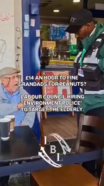 In a Labour London Borough, dropping a peanut can cost you a fine!