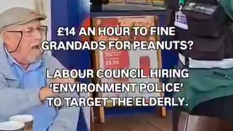 In a Labour London Borough, dropping a peanut can cost you a fine!