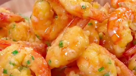 Fried prawns