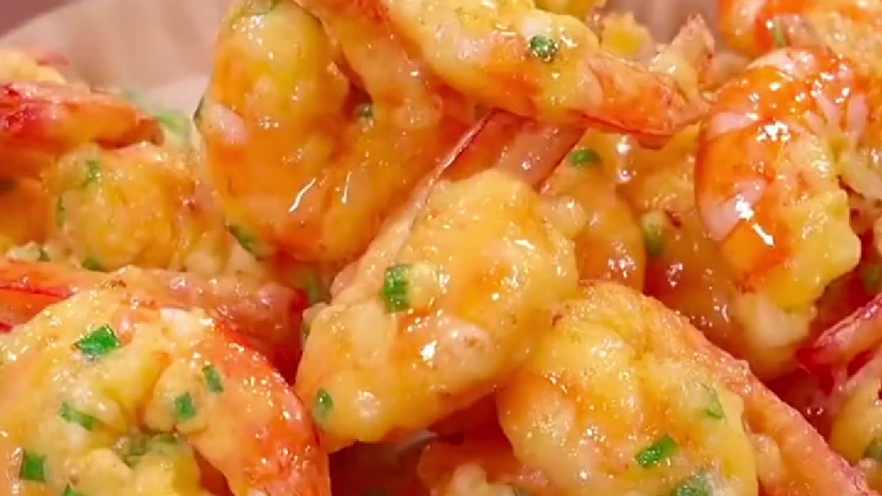 Fried prawns