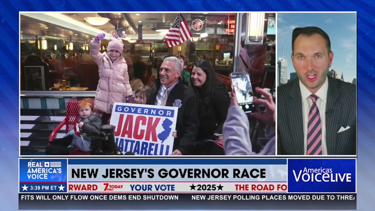 NEW JERSEY RACE TIGHTENS