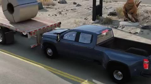 Roll Of Steel vs Cars
