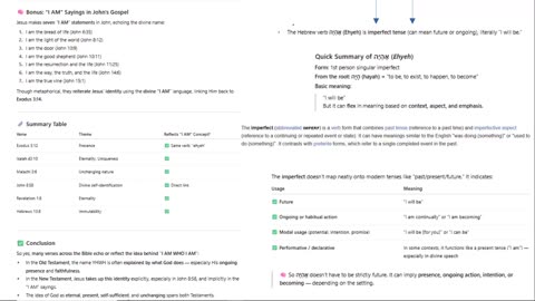 I Am that I am or I will Be who I will Be - which is correct & does it matter?