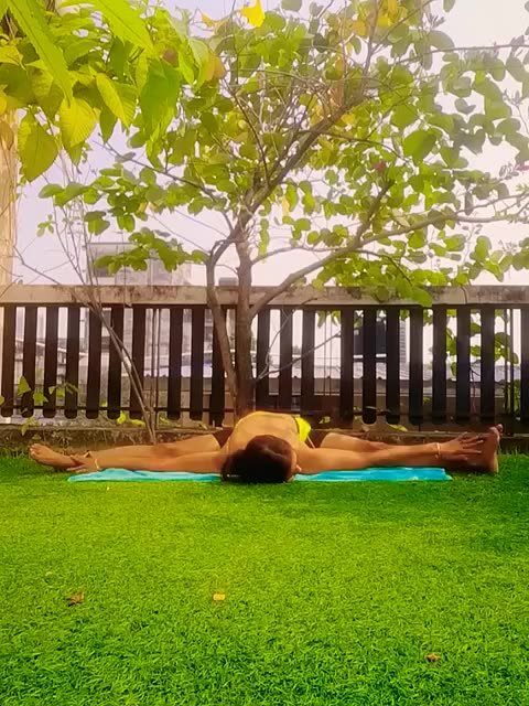 Winter Yoga Exercise