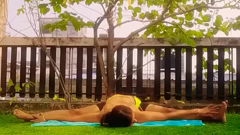 Winter Yoga Exercise