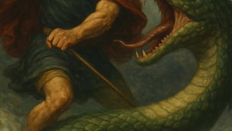 Thor and the Midgard Serpent
