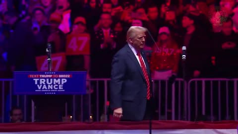 President Donald J. Trump's ELECTRIC arrival at his Celebratory Victory Rally in Washington, D.C.