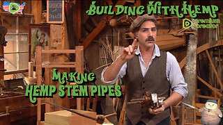 Building with Hemp Making Hemp Stem Pipes