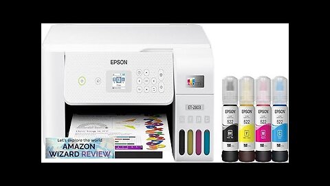 Epson EcoTank ET-2803 Wireless Color All-in-One Cartridge-Free Supertank Printer with Scan Review