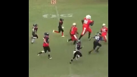 Children scared to tackle player significantly larger than any player