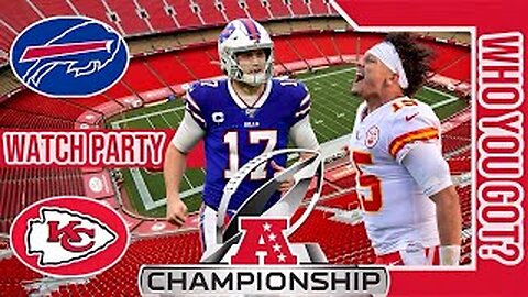 Buffalo Bills vs Kansas City Chiefs | Live Play by Play Stream | AFC 24' Championship Game 🔥🏈