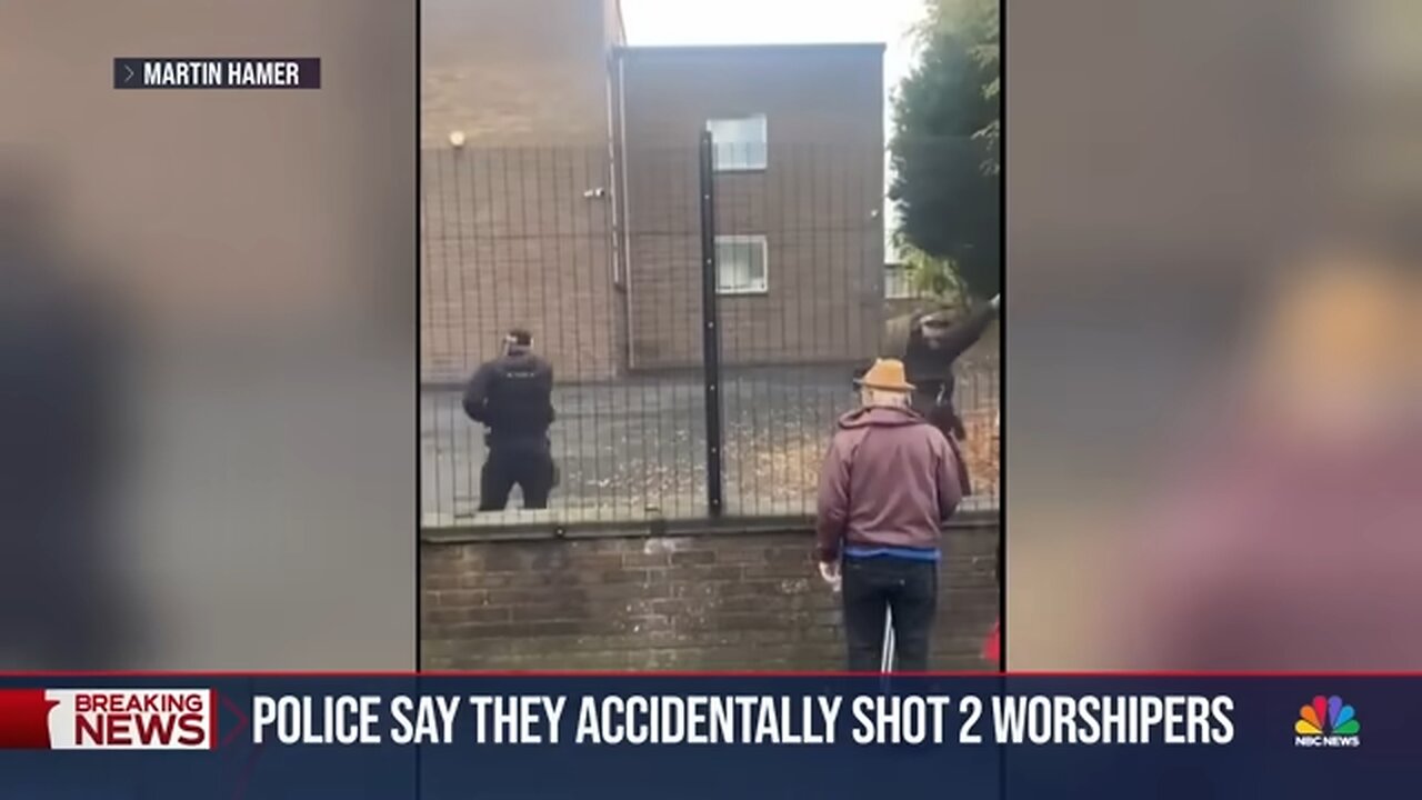 Police say they accidentally shot two worshipers at Manchester synagogue